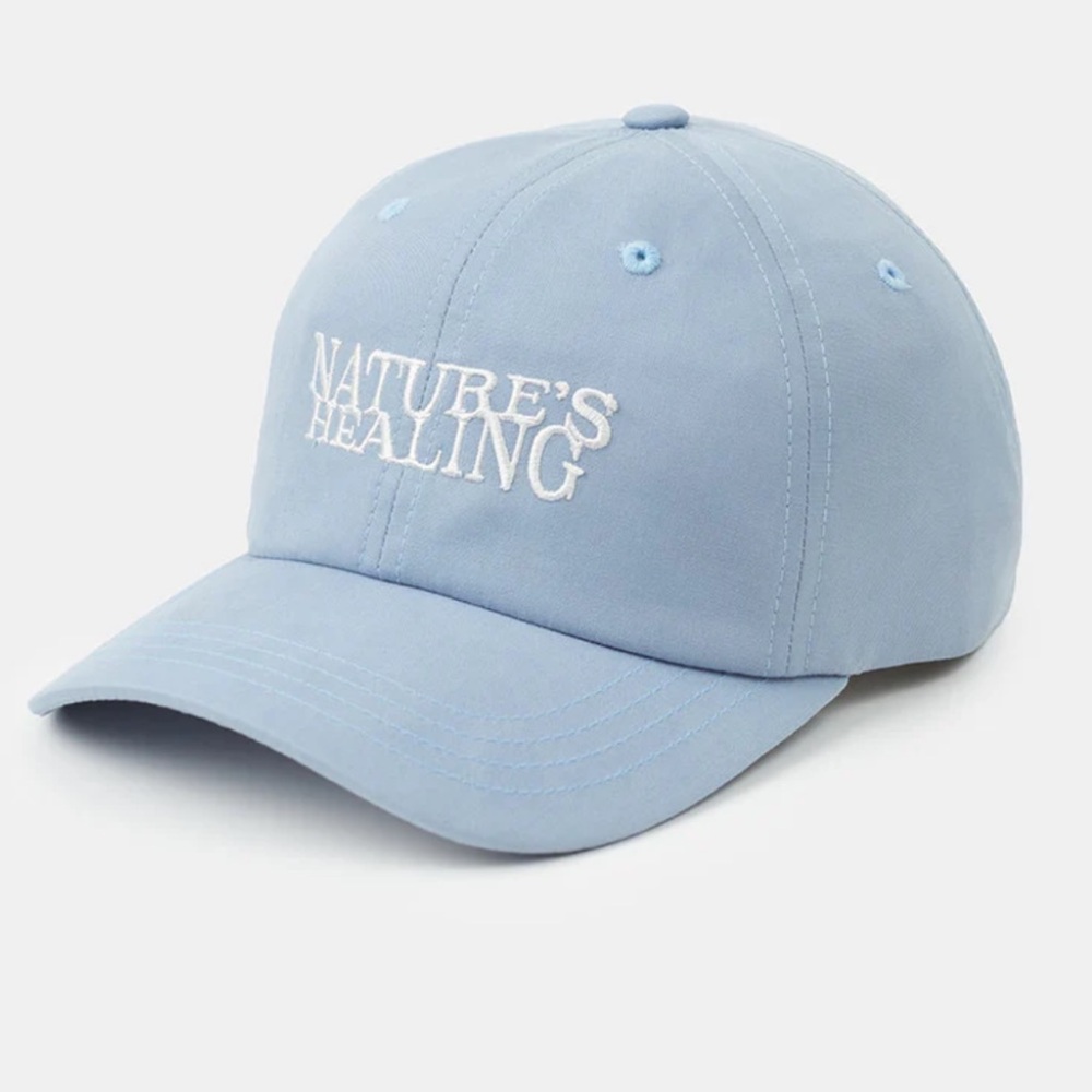 NWT TENTREE NATURES HEALING PEAK BASEBALL HAT O/S Sea Ice Blue ECO FRIENDLY $45